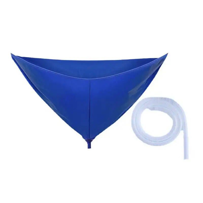 

Air Conditioner Cleaning Cover Waterproof Washing Drain Bag Funnel Shape Cleaning Bag With Water Pipe Aircon Cleaner Tools