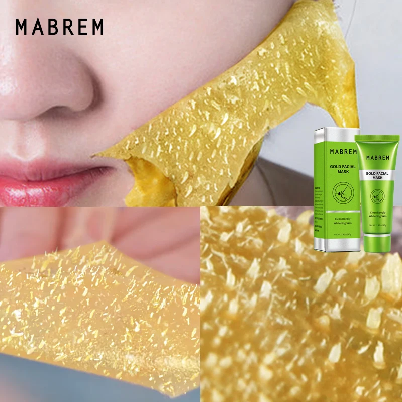

Gold Facial Mask Skin Care Anti-Wrinkle Anti Aging Oil control Remove dark circles Clean Deeply Beauty health Face mask