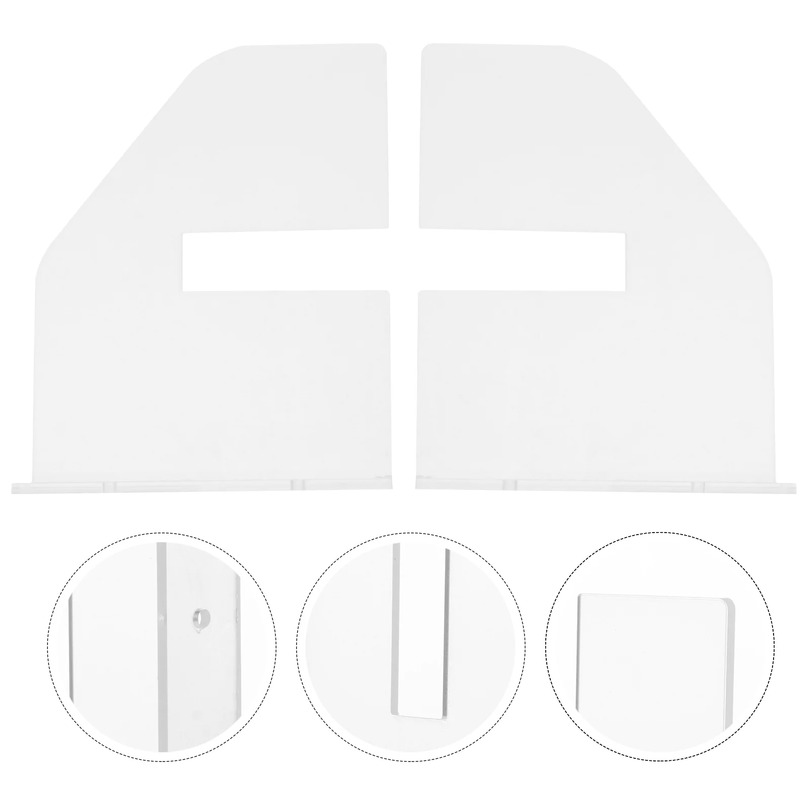 

1 Pair Skateboard Wall Hanger Wall-mounted Snowbaord Storage Bracket Display Stand