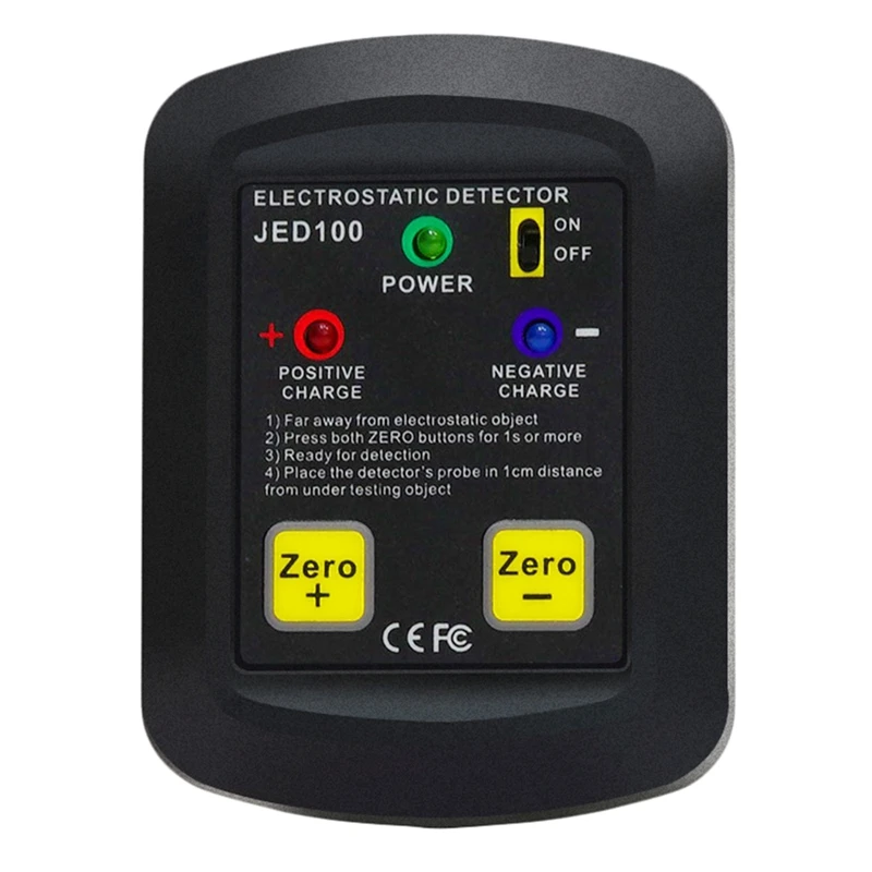 

Portable Electrostatic Detector Static Electricity On The Surface Electrostatic Analyzer Non-Contact Electrostatic Meter