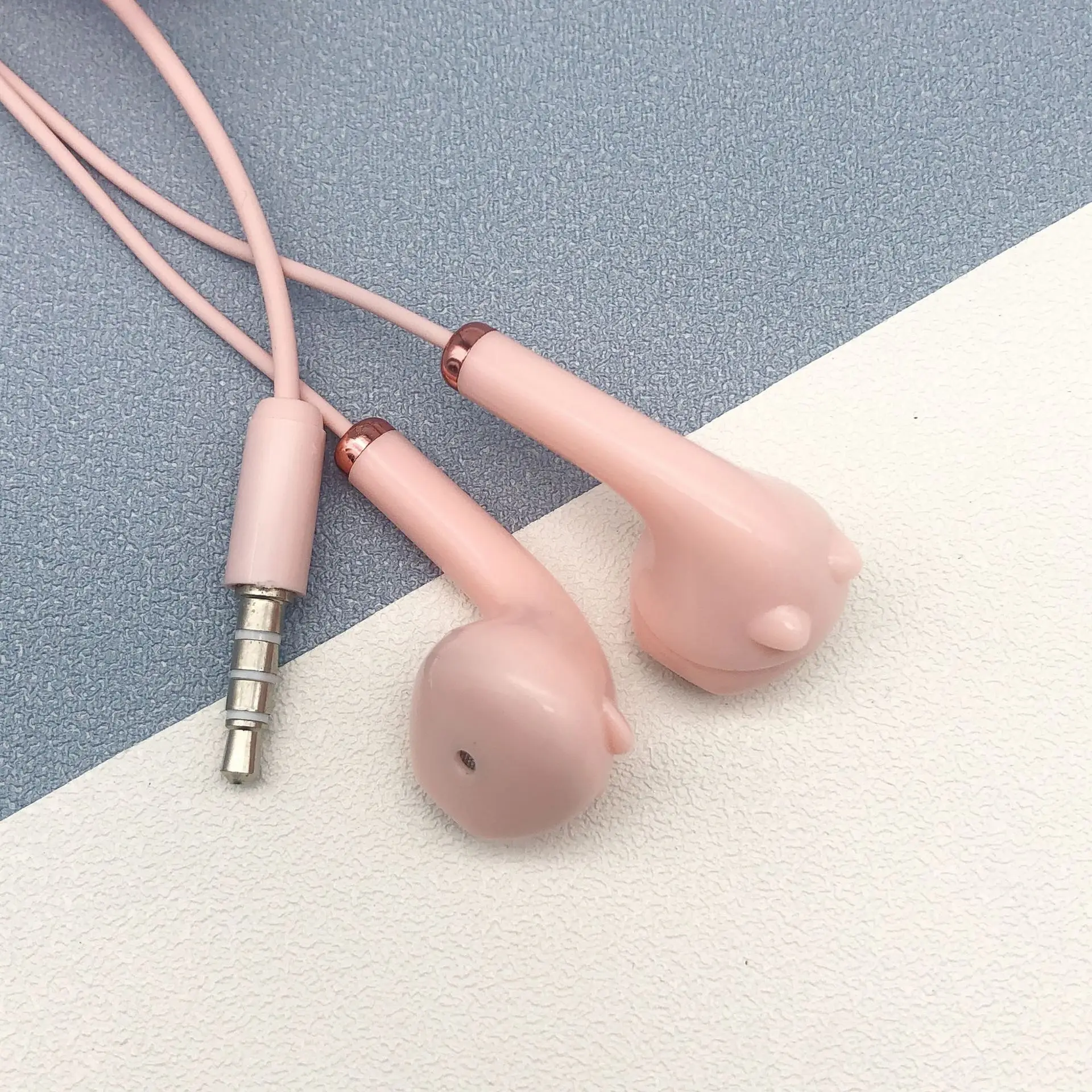 Cute kids Headphones with Microphone for phone iphone MP3  Stereo Music Girls Cat Headset Gamer Wired Earphones Laptop tablet images - 6