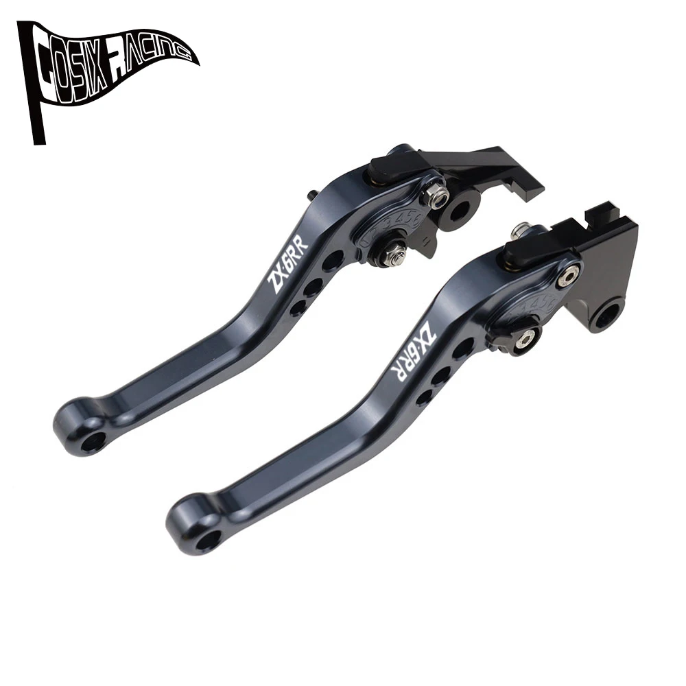Подходит для ZX6RR ZX6R ZX636R 2000-2004, аксессуары для мотоциклов с ЧПУ, короткие тормозные рычаги сцепления, набор регулируемых ручек (art.: 3920ce2480c06) - 3920ce2480c06