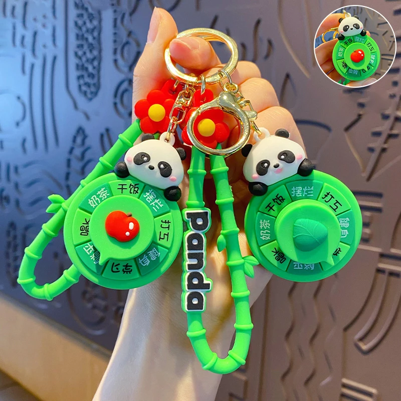 Забавная игрушка-брелок в виде панды Zongzi милая указка возможность вращения выбор