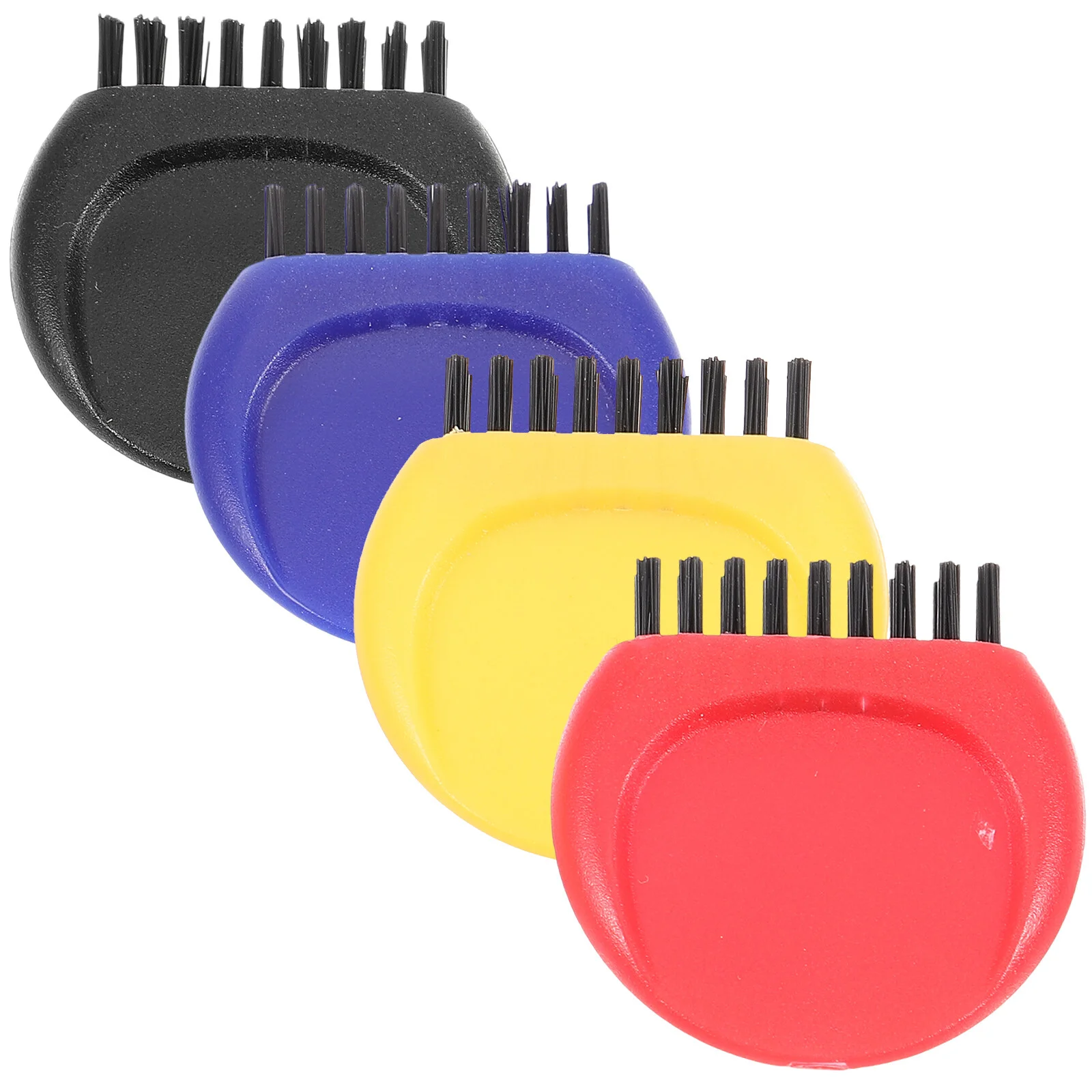 

4 Pcs Golf Club Brush Golfs Mini Clubs Outdoor Ball Trays Flexible Nylon Decorative Support