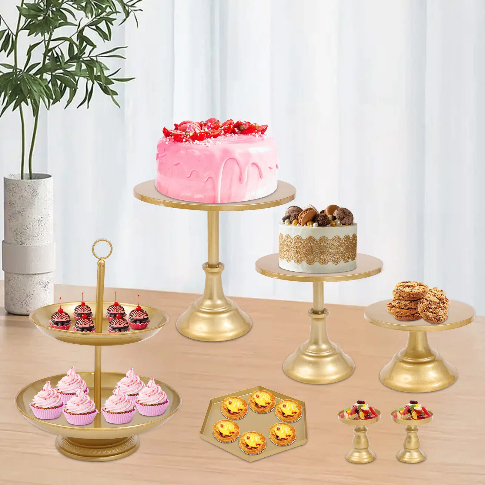 

Free Shipping Metal Cake Stand For Wedding Party And Birthday Celebration Design Cake Display