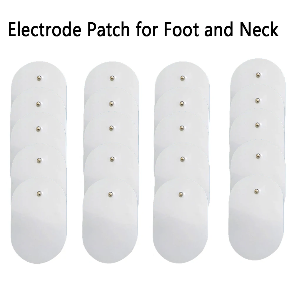 

Электродные прокладки для шеи, стимулятор мышц, стикер, десять, акупунктура, импульсный Электрический аксессуар для ног