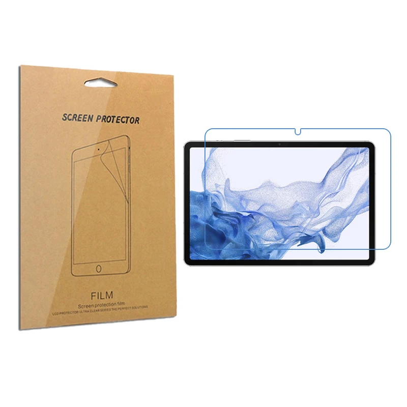 

2pcs Clear Screen Protector Shield Film for Samsung Galaxy Tab S8 plus 12.4 inch Protective Anti-Scrach Cover Film