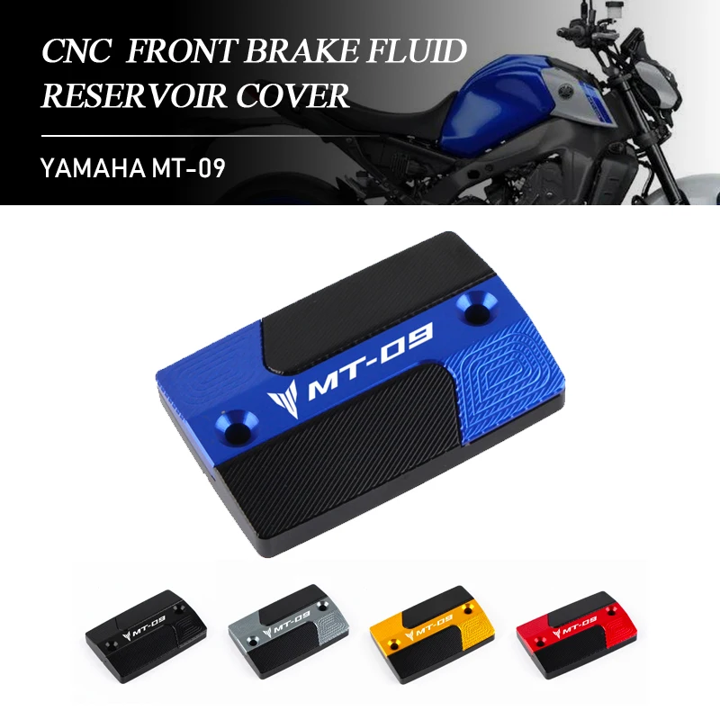 

CNC Motorcycle Accessories Master Cylinder Front Brake Fluid Reservoir Cover Cap For YAMAHA MT-09 MT09