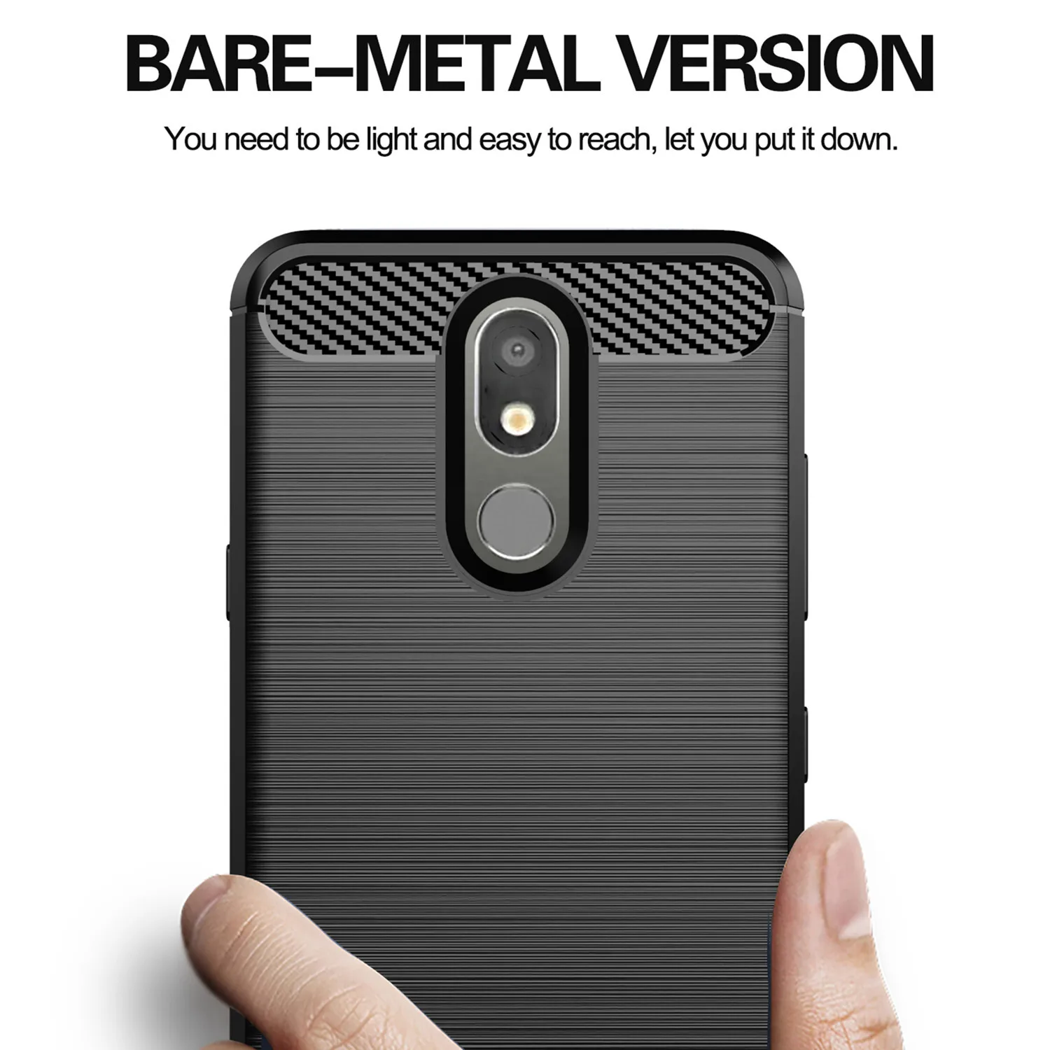 Поверхностные чехлы из ТПУ LG Prime 2 X Pression + Solo LTE чехол углеродного волокна для