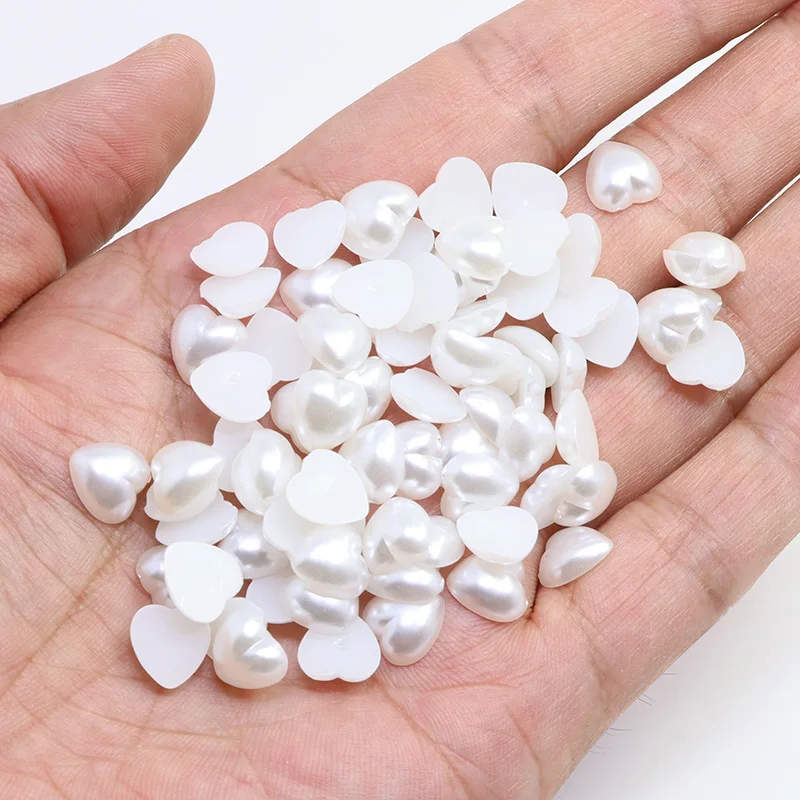 Искусственные жемчужные бусины из АБС-пластика 3000 шт. (3-12 мм) |