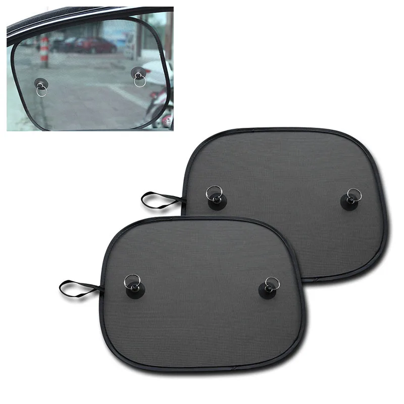 

Car Sun Shade UV Protection Car Curtain Car Window Sunshade Side Window Mesh Cover Sun Visor For Car Trunk RV Travel Supply