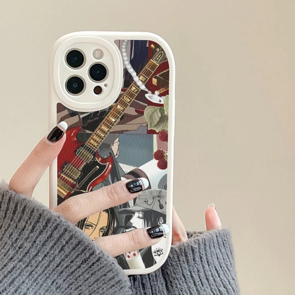 Чехол для телефона из жесткой кожи с рисунком аниме Nano Osaki IPhone 14 13 12 Mini 11 Pro Max Xs X Xr 7 8