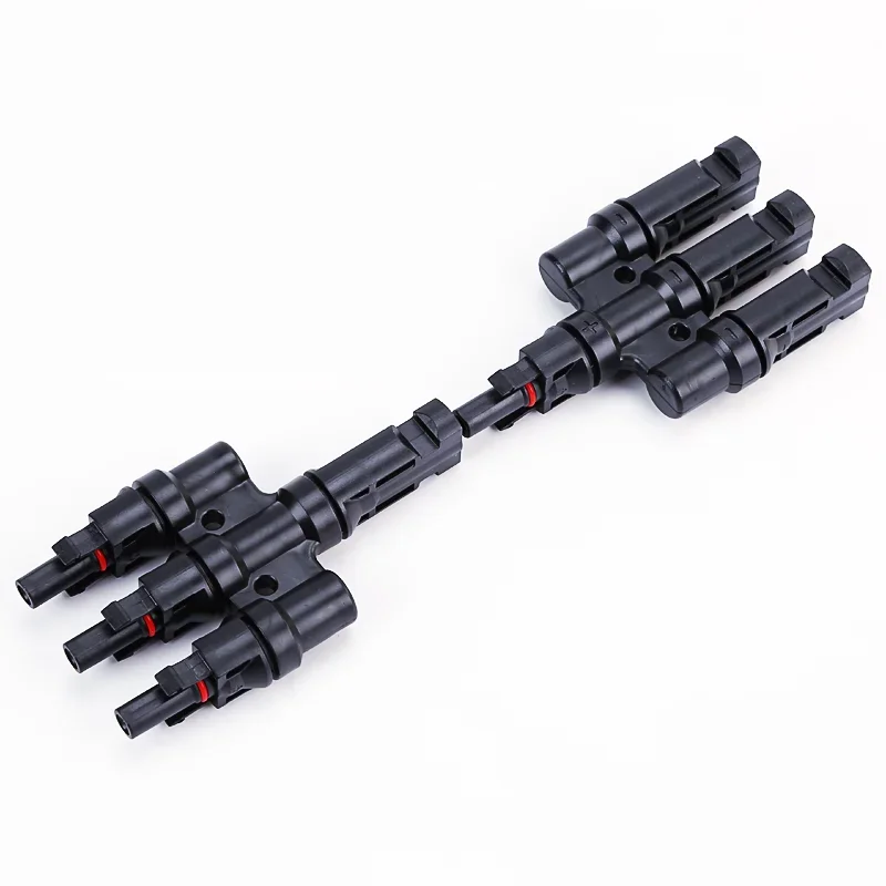 1 пара от 3 до T разъемы для ветвей Солнечная солнечные PV-разъемы MMF FFM