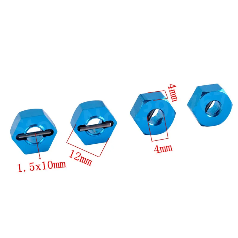 Набор для конверсии колес на дорожном гоночном треке масштаба 1/10 из металла для автомобилей с дистанционным управлением WLtoys Upgrade Part для моделей 1/18 A959 A969 A979.