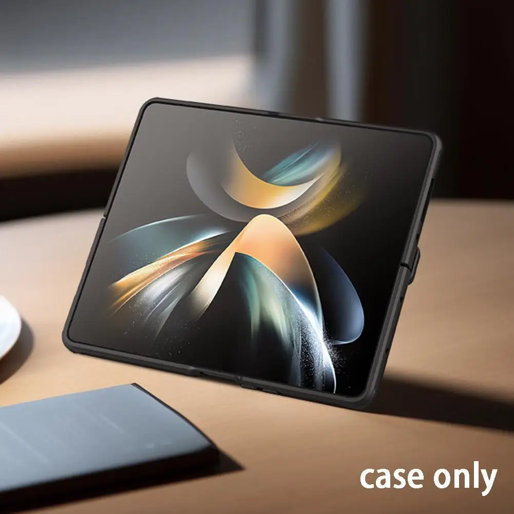 

Чехол для Samsung Galaxy Z Fold 5, сверхтонкий матовый чехол с откидной ножкой, противоударный чехол-накладка для Samsung Z Fol R0C9