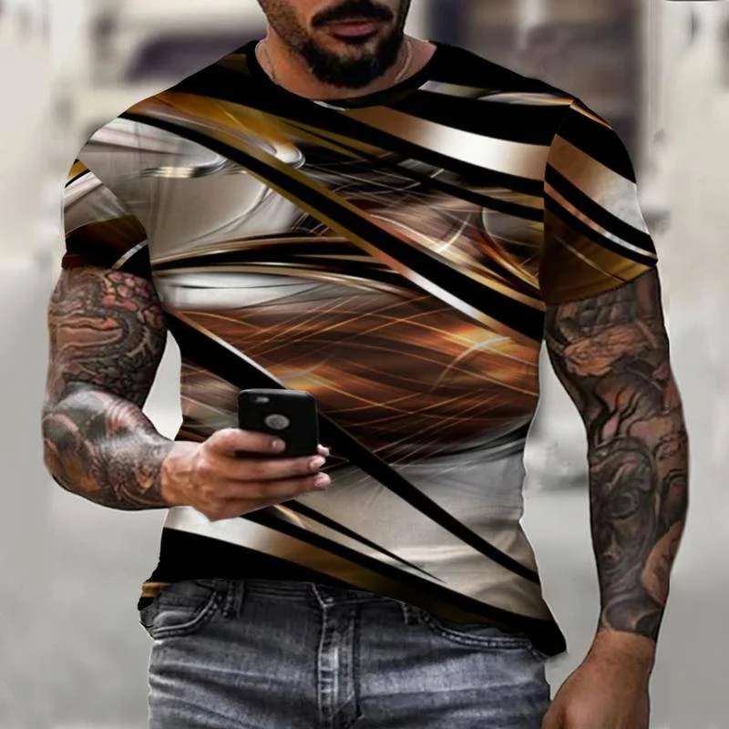 

Luxury Gorgeous Tops Black And White Men's T-Shirts New Summer Men's Short Sleeve Tops Oversized Street Daily Fashion Clothing