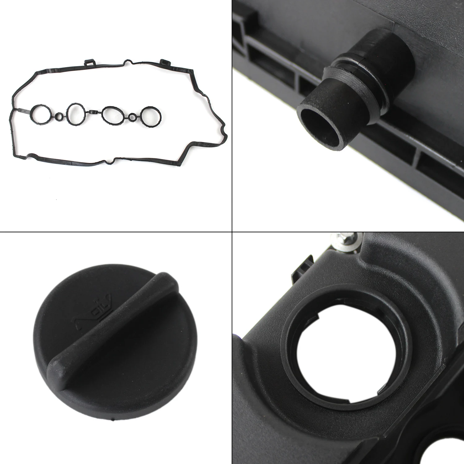 1 комплект крышки клапана двигателя с прокладкой 55564395 Для Chevy Cruze Sonic Trax Aveo Aveo5 L4 1.6L