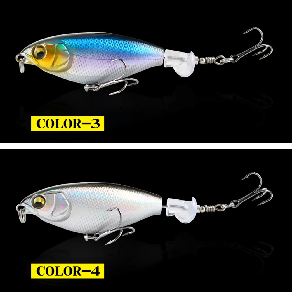 2 шт. рыболовная приманка Whopper Popper для окуня сома щуки верхняя вода плавающий