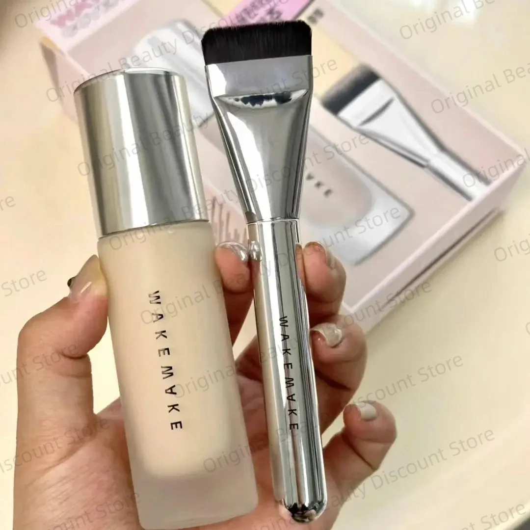 

K-Beauty WAKEMAKE водостойкая бархатная кисть для основы SPF38 PA ++