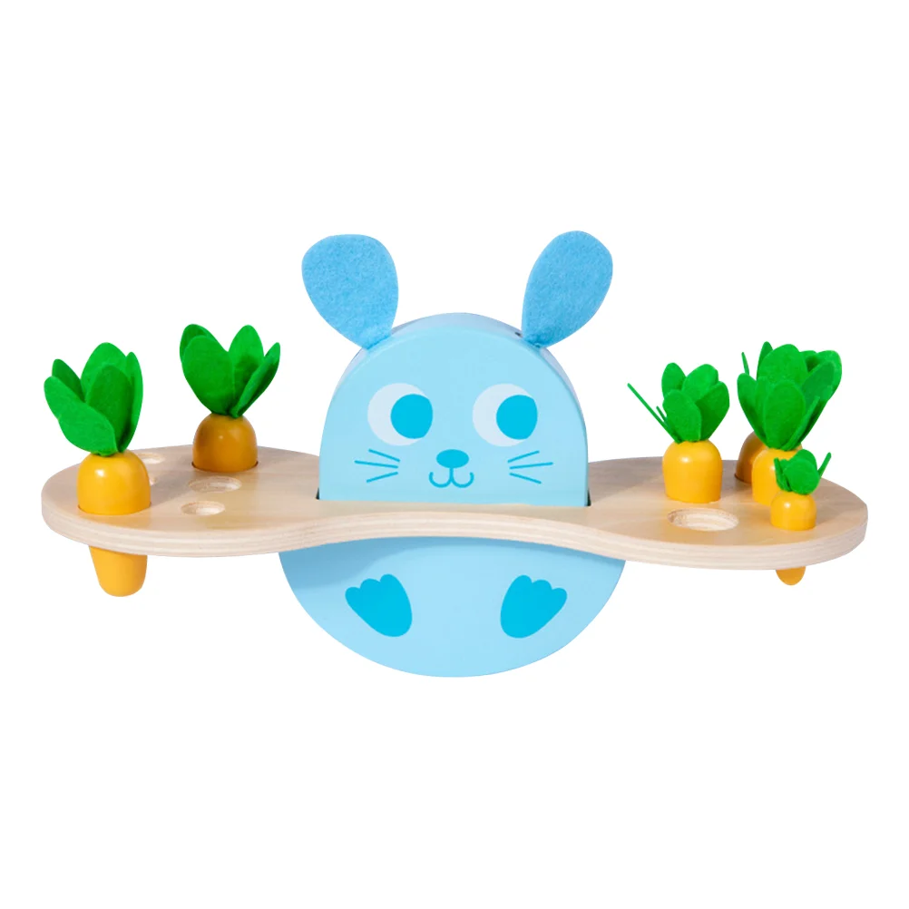 

1 шт., Детский развивающий кролик с морковкой (разные цвета)