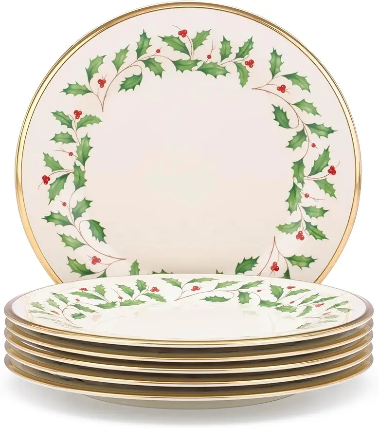 

Lenox 835217 Holiday Dinner Plate Set, Buy 3 Get 6