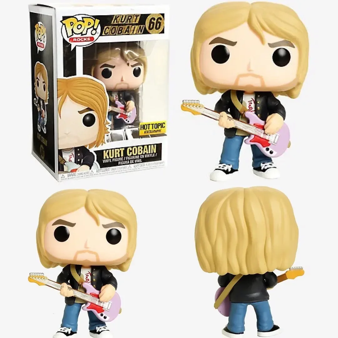 Funko POP KURT COBAIN 64 # 65 66 67 Фигурка ограниченная серия Коллекционная модель игрушки