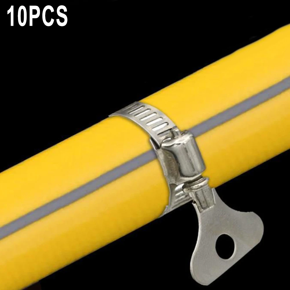 10 шт. юбилейные зажимы зажим для шланга из нержавеющей стали червячный привод