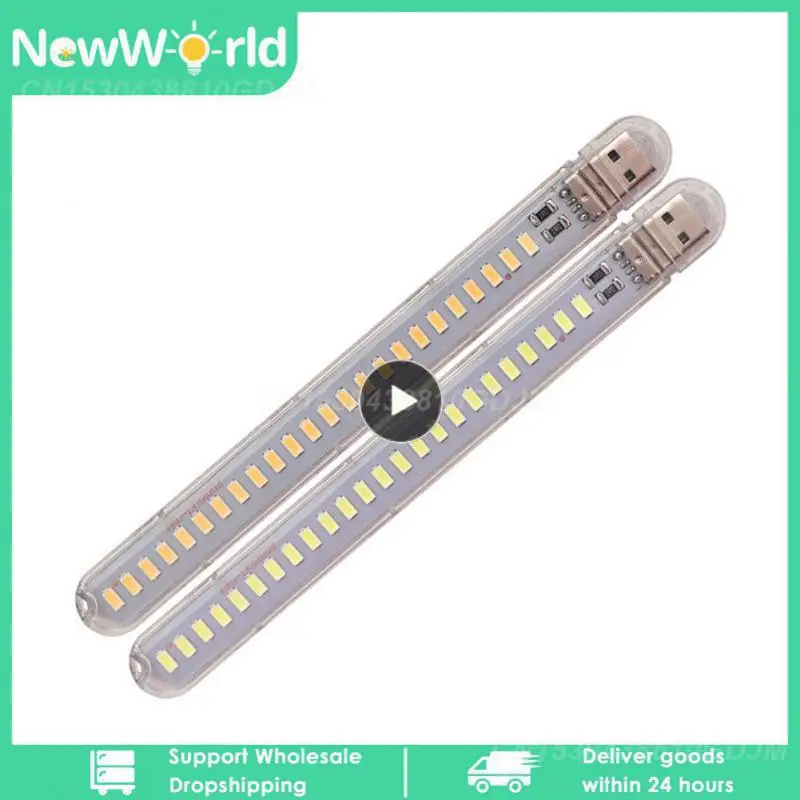 

1 шт. портативное зарядное устройство для ноутбука, кемпинга, светодиодная подсветка Usb, освещение для чтения, Мини Портативная электронная Ночная лампа 2023, новый фонарик