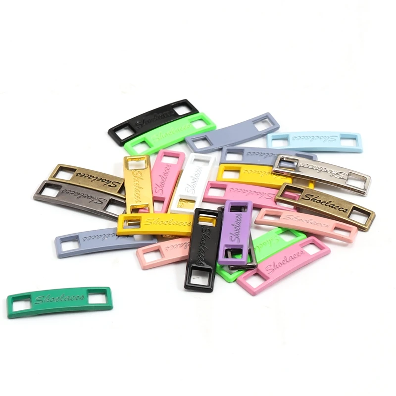 

Round Shoelaces Buckle DIY Shoes Decorations Sneaker Kits Metal Buckle Lace Kinds Shoelace Suitable for all shoes martin boots