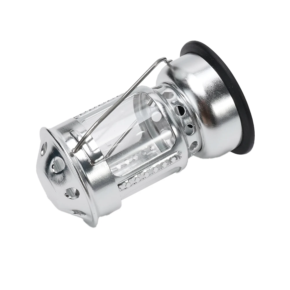 

Candle Holder Tealight Holder Outdoor Camping Modern Style Silver 11cm In Height About 110g Aluminum Alloy+glass