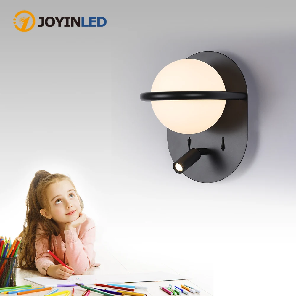 

Wall Sconce Lights Modern Globe Wall Light for Restaurant Living Room Bedside Stairs Bathroom Mirror Bedside Living Room