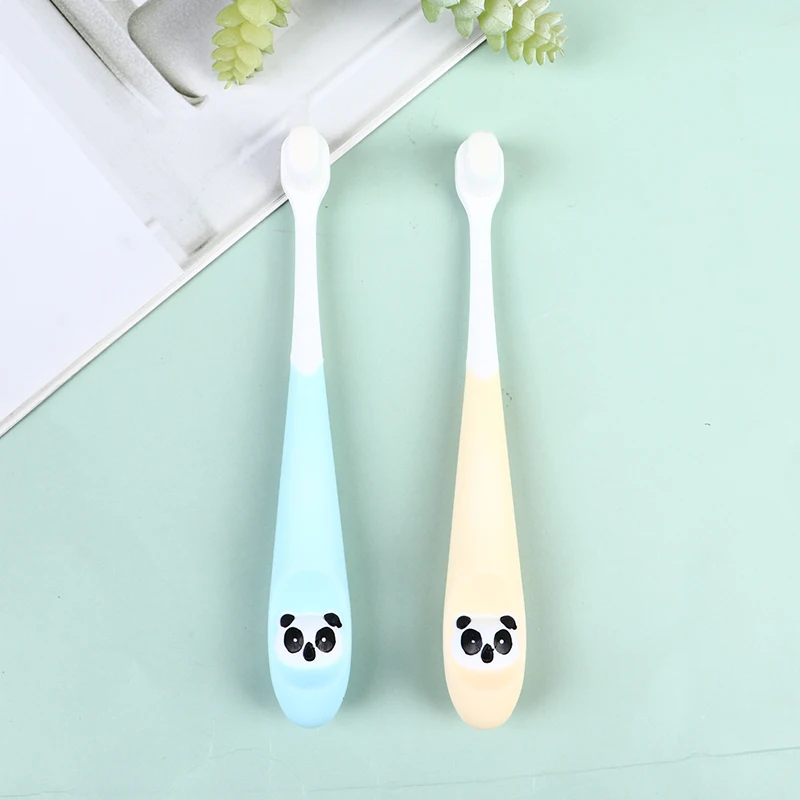 

Cartoon Soft Toothbrush Bristle 1-3 Years Old Girl Boy Baby Tooth Cleaning Tool