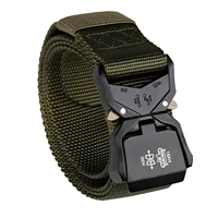 mens belt jeans belt aluminum alloy buckle training tactical belt comfortable high quality mens hunting shooting belt