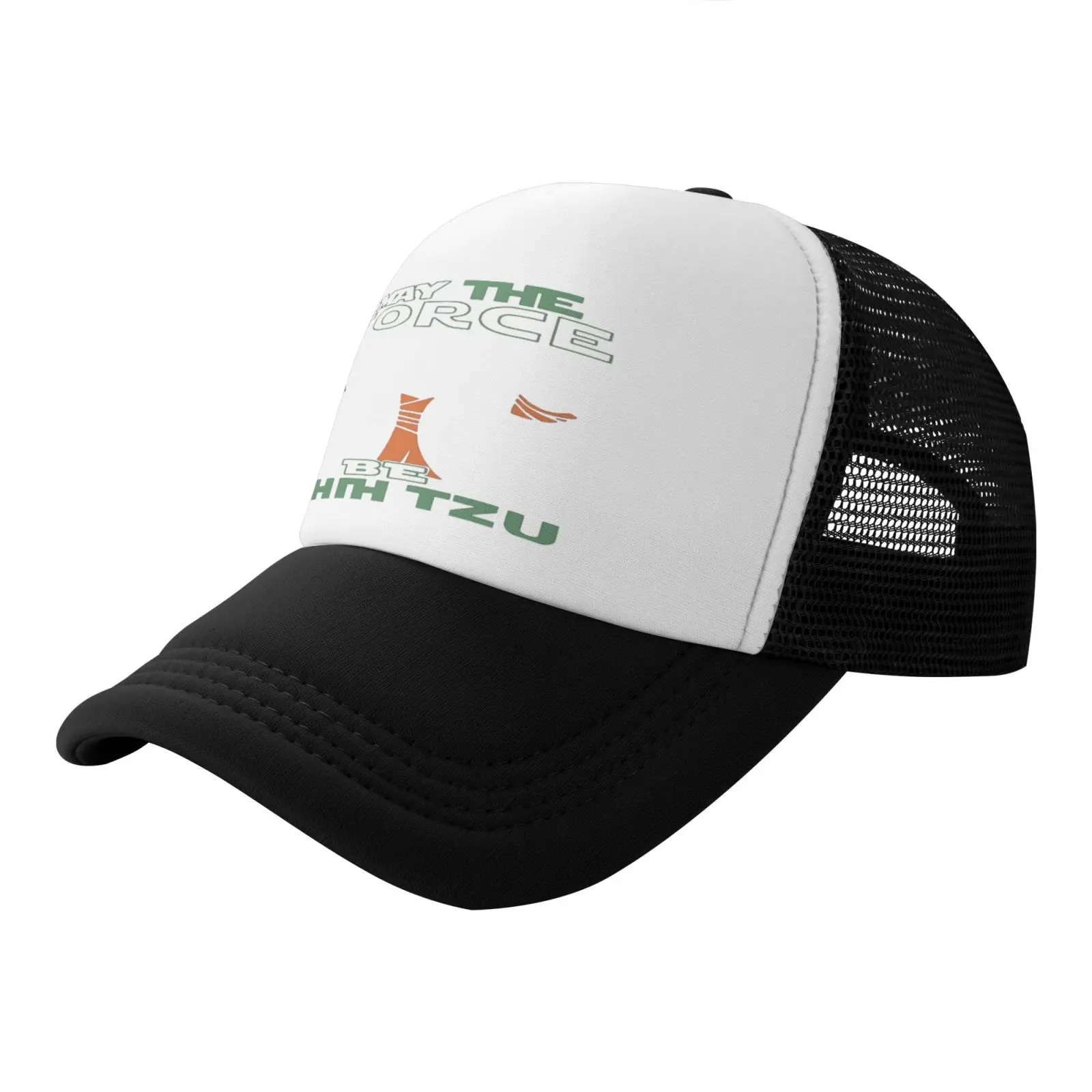 

May The Force Be Shih Tzu Cap Baseball Cap Women's Winter Hat 2021 Cap For Boy Cap For Women Balaclava Man Designer Hat Summer