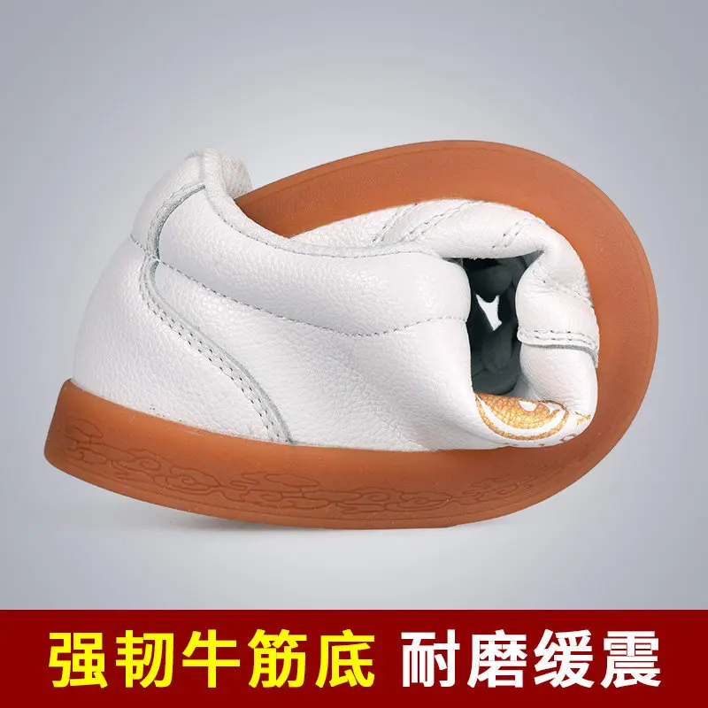 Cowhide Women Unisex Men Tai Ji Martial Arts Wing Chun Shoes Chinese Traditional Training Workout Casual Jogger Taewodo Sneakers