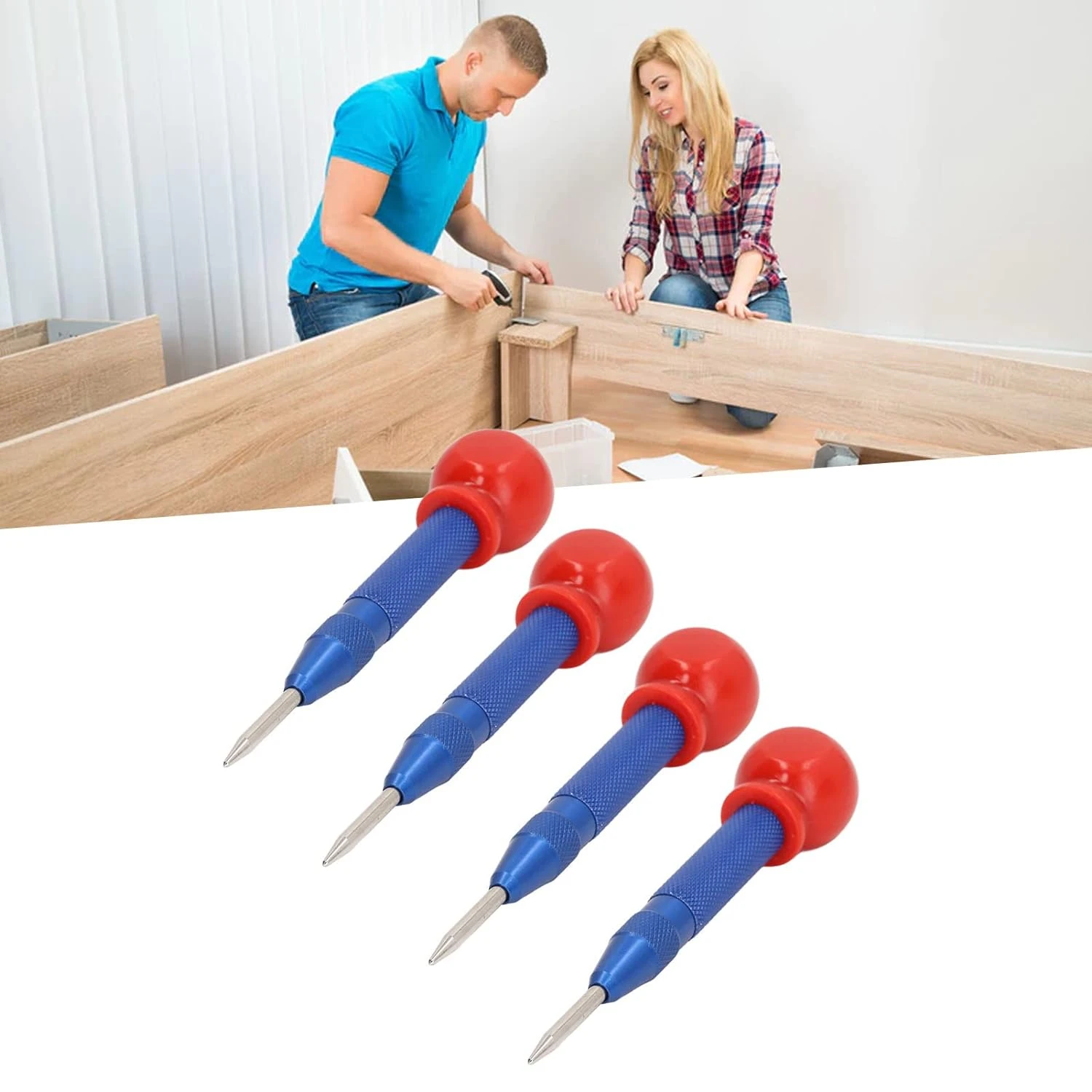 Высококачественный регулируемый синий автоматический центральный пуансон для