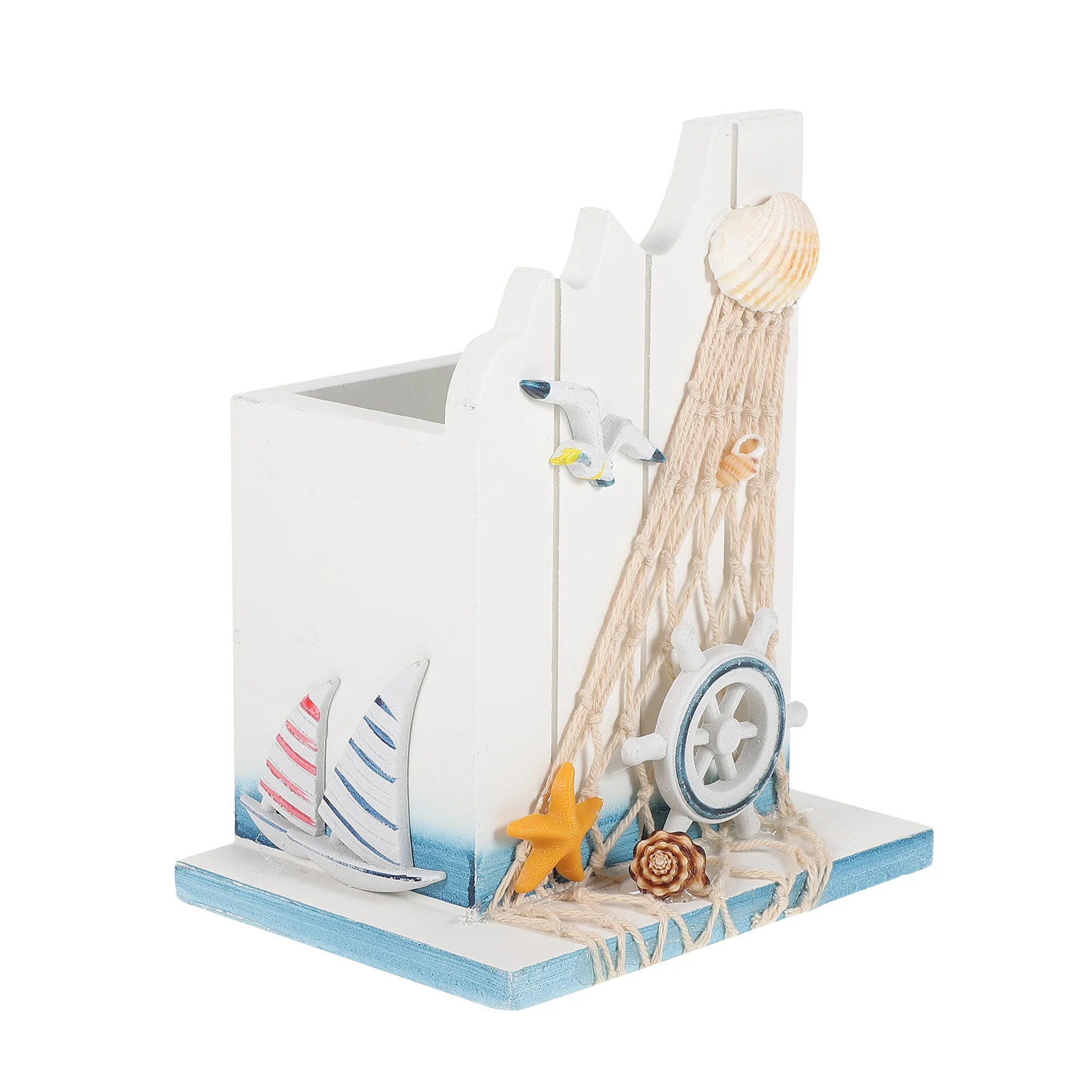 

1pc Pen Holder Creative Desktop Stationery Desk Organizer for Office