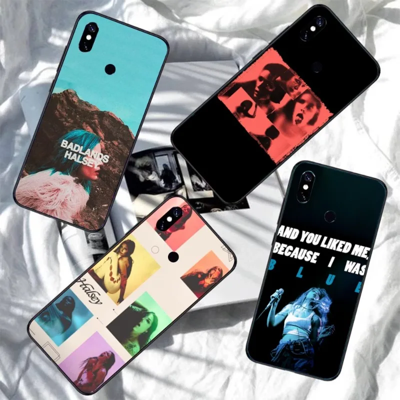 Чехол для телефона Badlands Halsey Xiaomi Redmi Note 11 10 9T 8 7 Pro 9 9A 9C 6 мягкий черный чехол - купить