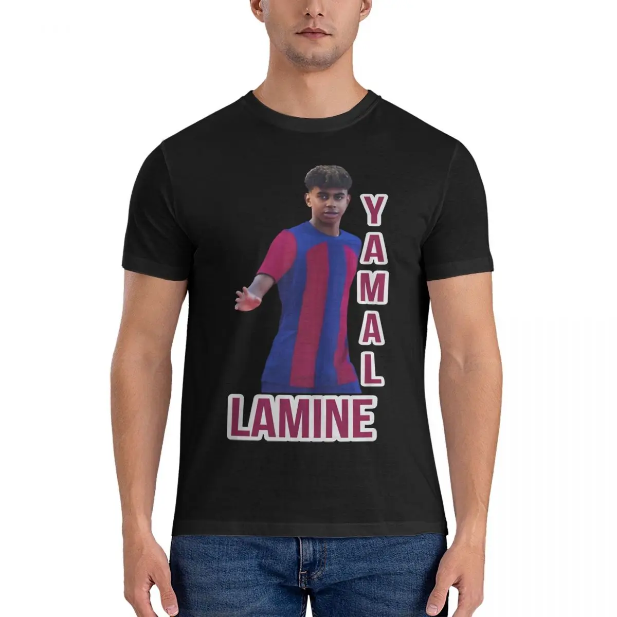 Футболка мужская с коротким рукавом и круглым вырезом 100% хлопок