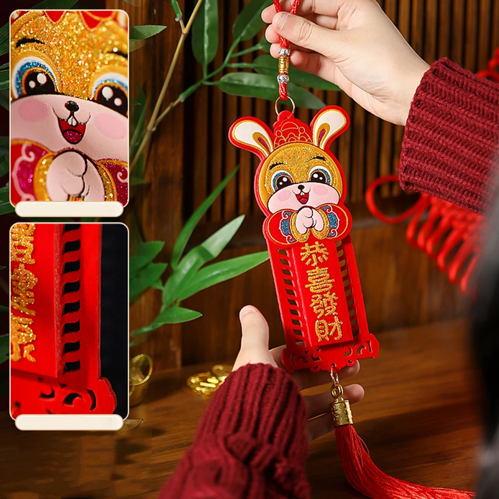 Pendants New Year Decorations Living Room 2023 Chinese Zodiac Home Layout Of Festive Atmosphere Ornament Party