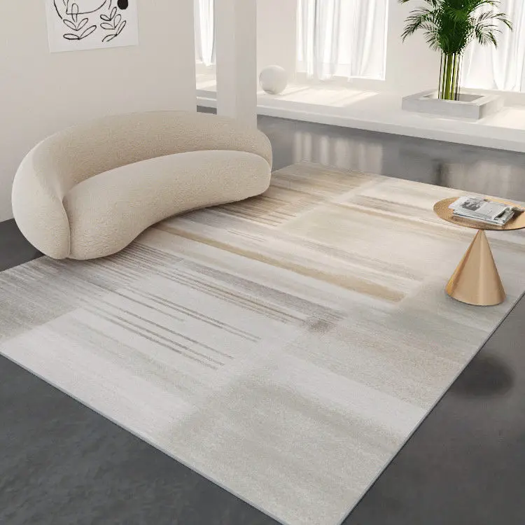 

Light Color Abstract Living Room Modern Carpet Bedroom Bedside Rugs Hallway Balcony Doormat Kitchen Bathroom Non-Slip Floor Mat
