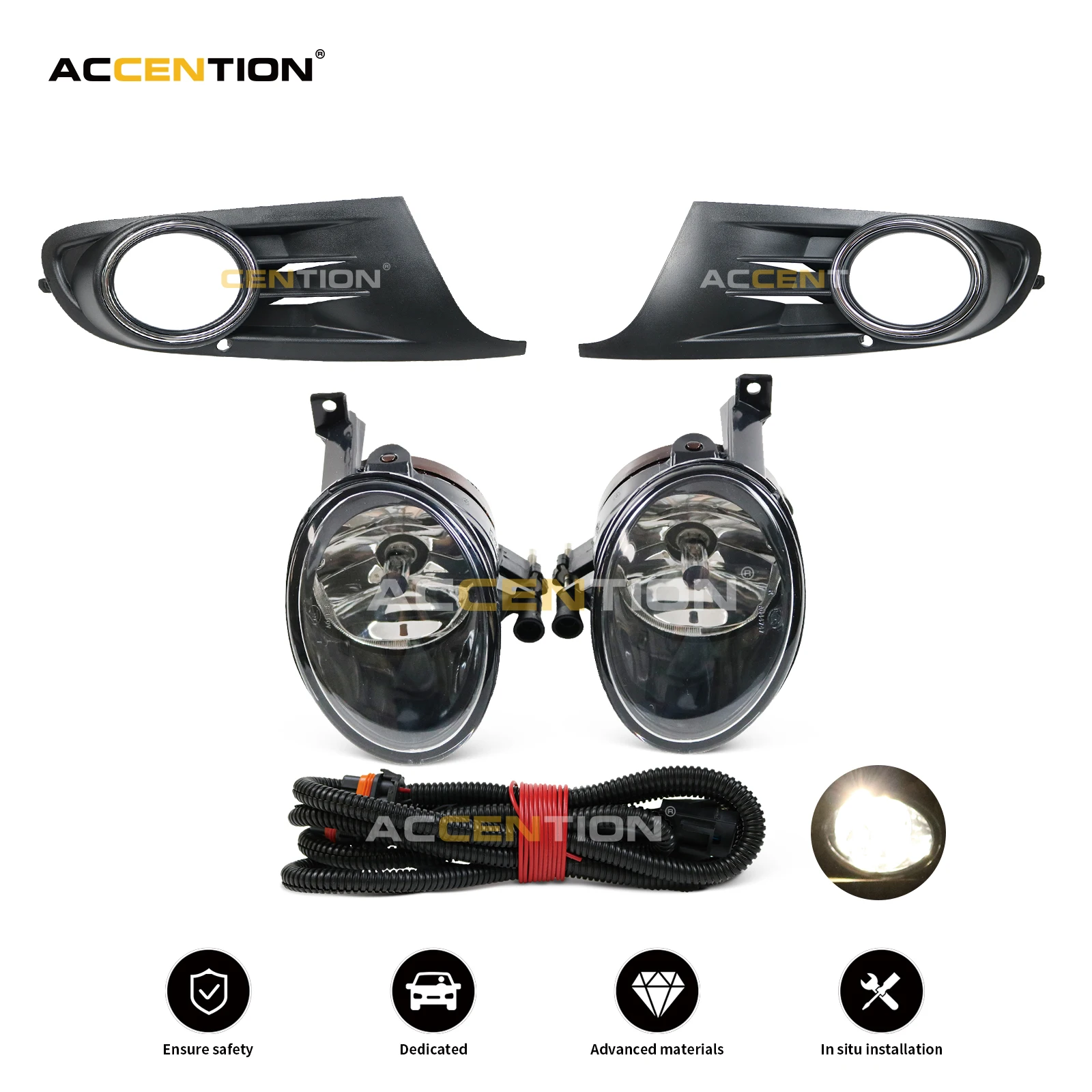 

Для VW Golf 6 MK6 2009 2010 2011 2012 2013 Golf 6 Cabriolet 2012-2016 передняя противотуманная фара крышка жгута проводов в сборе