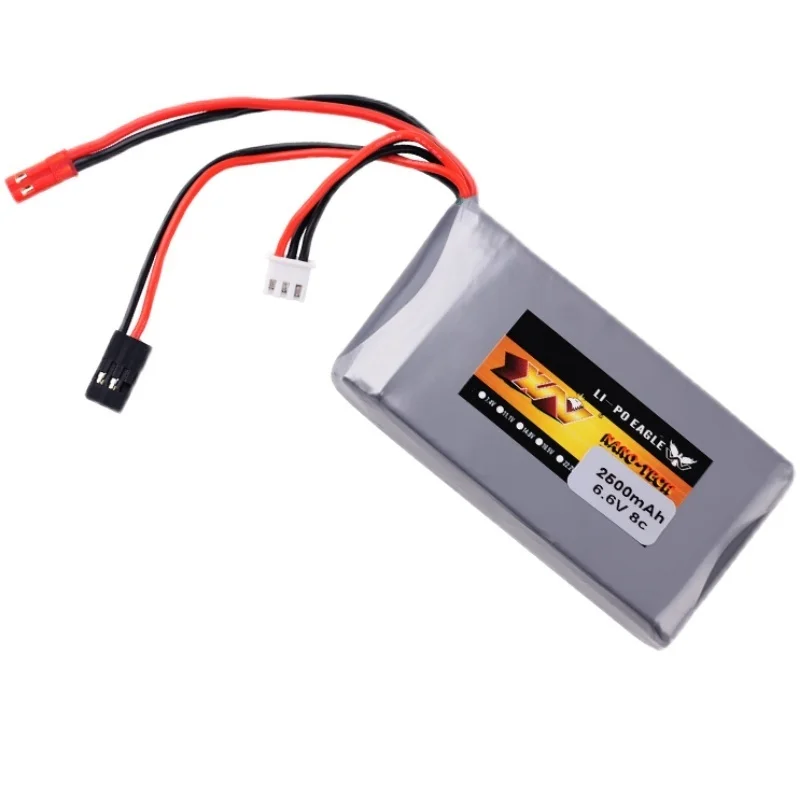 Фото 2S 6,6 V 8C 2500mah Lipo батарея для радиостанций Futaba 14SG 16SZ 18SZ 4PLS T6K Радиоуправляемый пульт дистанционного управления часть передатчика 6,6 V батарея №5