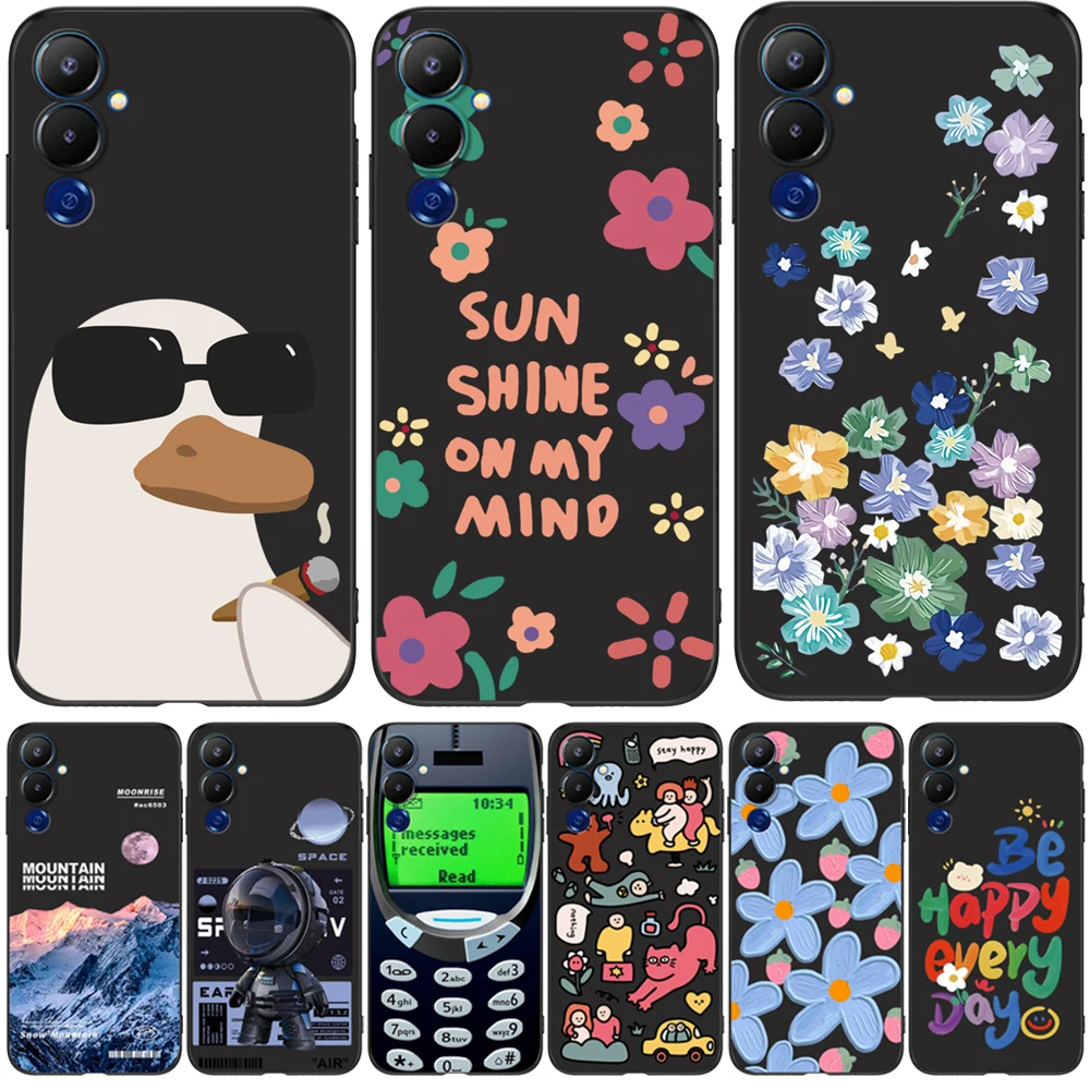 Фотообои для Tecno pova 4 LG8N фотообои с милым рисунком