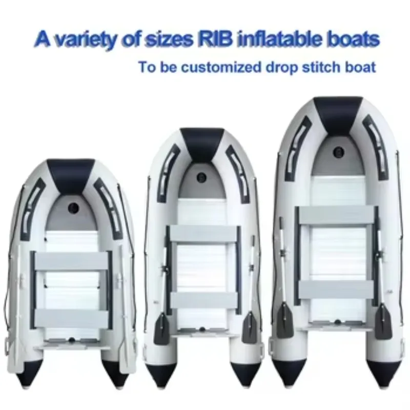 Фото Горячая распродажа: Сертифицированная надувная скоростная лодка MSA QL-RIB-360 с алюминиевым корпусом, дрифтинговая, из ПВХ толщиной 0,9 мм, устойчивая, на заказ, 14+1 мест №4