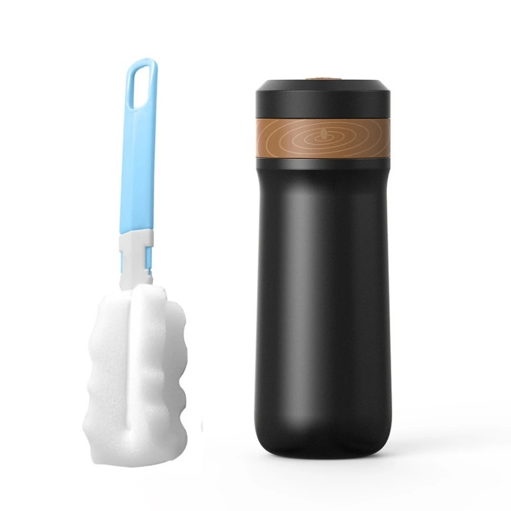 

French Press Coffee Bottle Heat Preservation Hand Coffee Pot Corrosion Resistance Sealing Leakproof for Outdoor Travel Camping