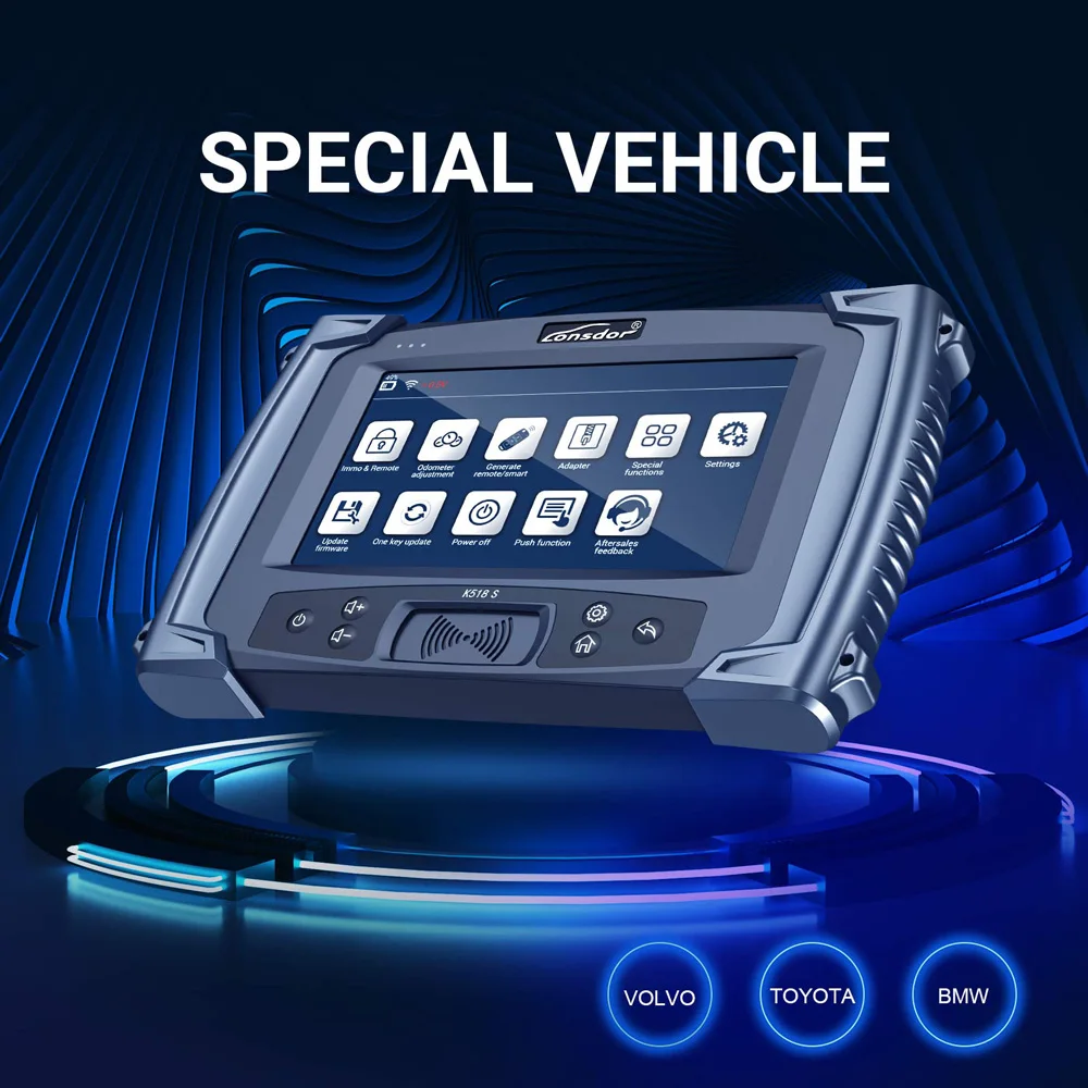 Программатор ключей Lonsdor K518S K518 для всех типов с кластерной калибровкой