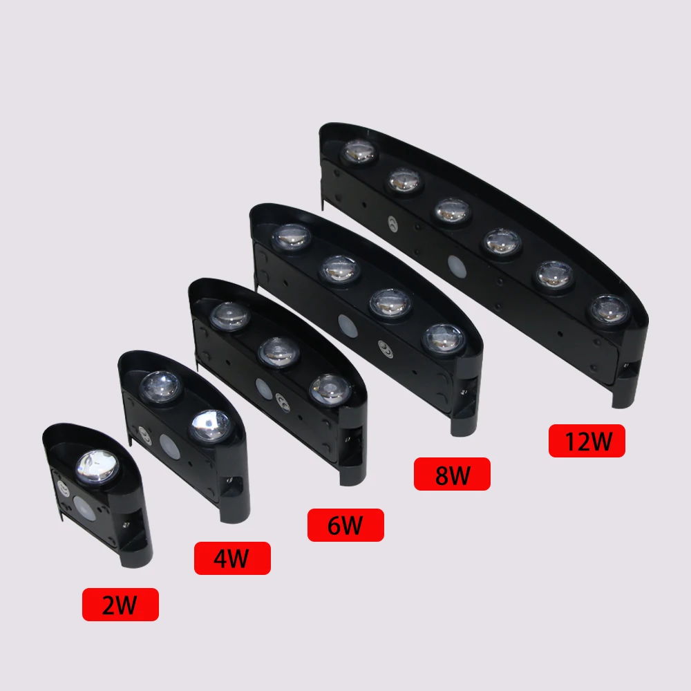 Наружные водонепроницаемые настенные лампы алюминиевые декоративные