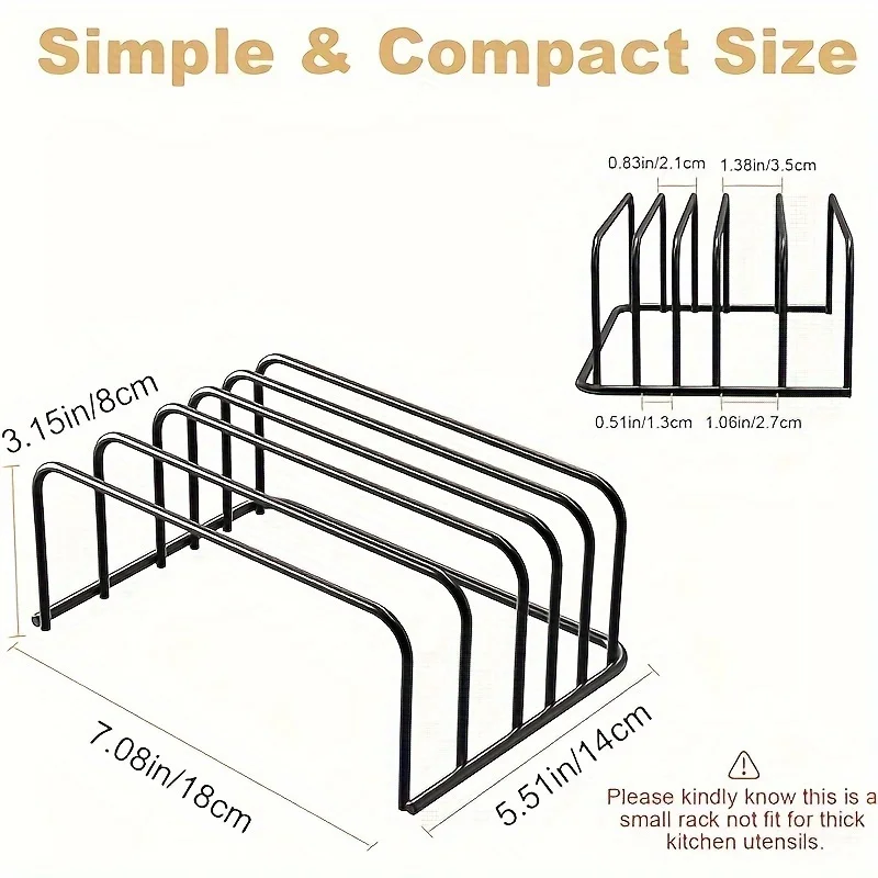 Многослойный держатель разделочной доски органайзер с крышкой для кастрюли