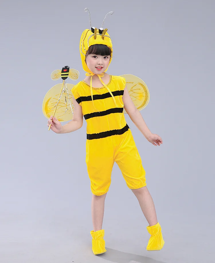 Комбинезон в желтую полоску для косплея пчелы